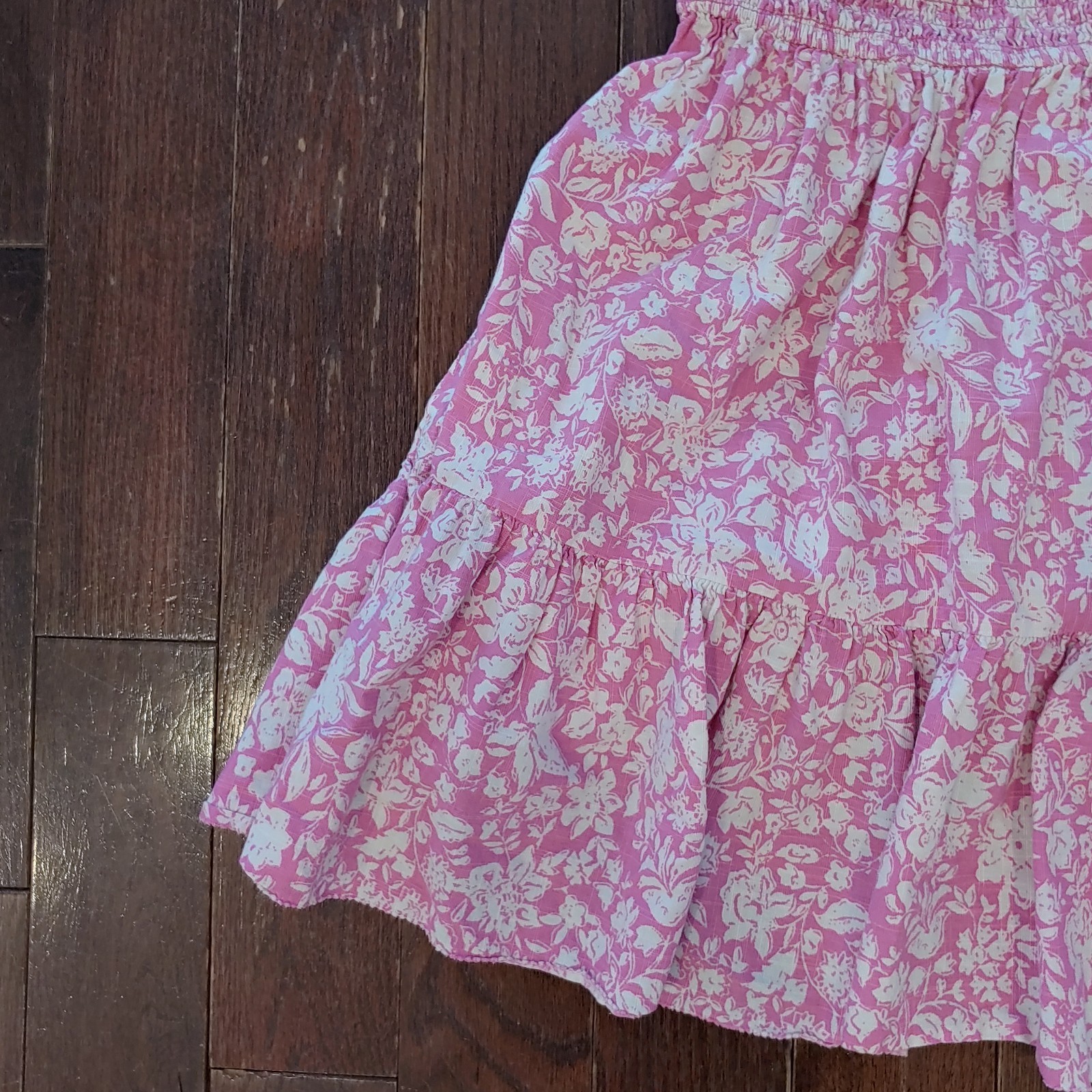 Women’s Universal Thread Smocked Mini Dress Pink Size M EUC 2022 Model