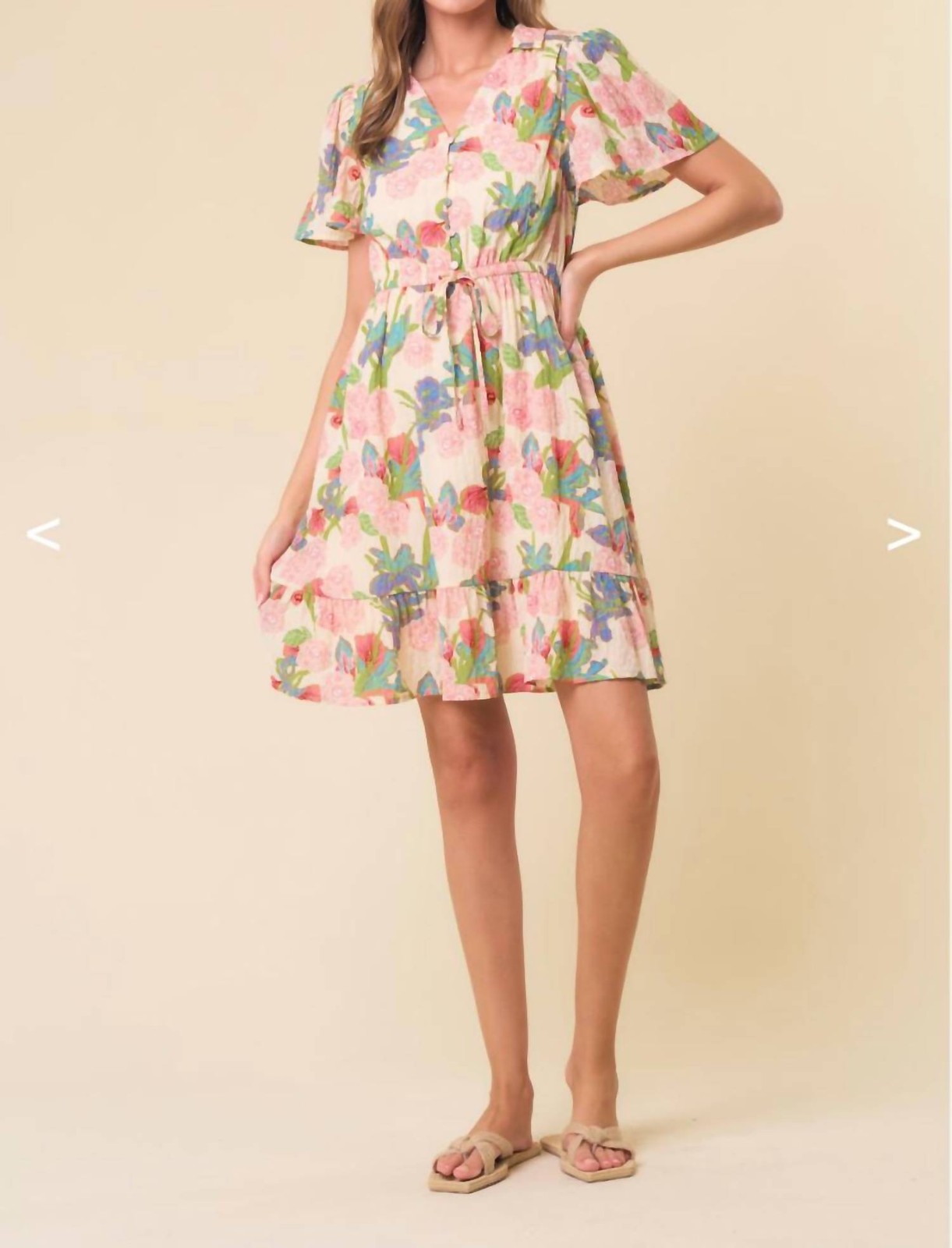 Doe And Rae Buttercup Mini Dress Size S