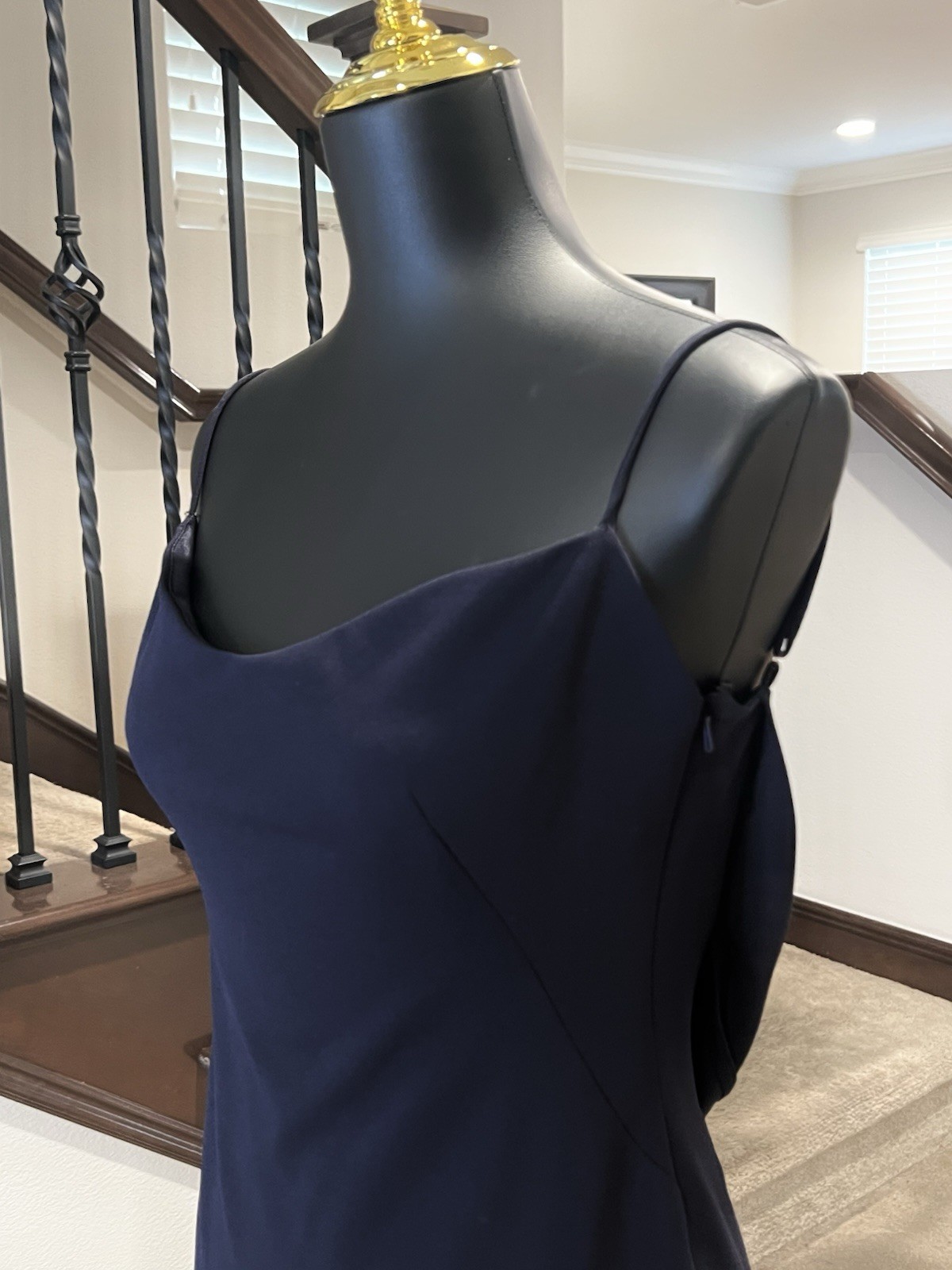 Little Black Dress Scoop Back, Slimming – Size Medium