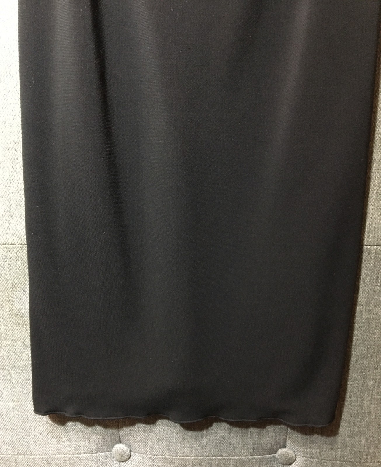 ESPRIT Black Slip Dress (SMALL) Vintage Y2K Stretch Elastic Straps Sequin Flower