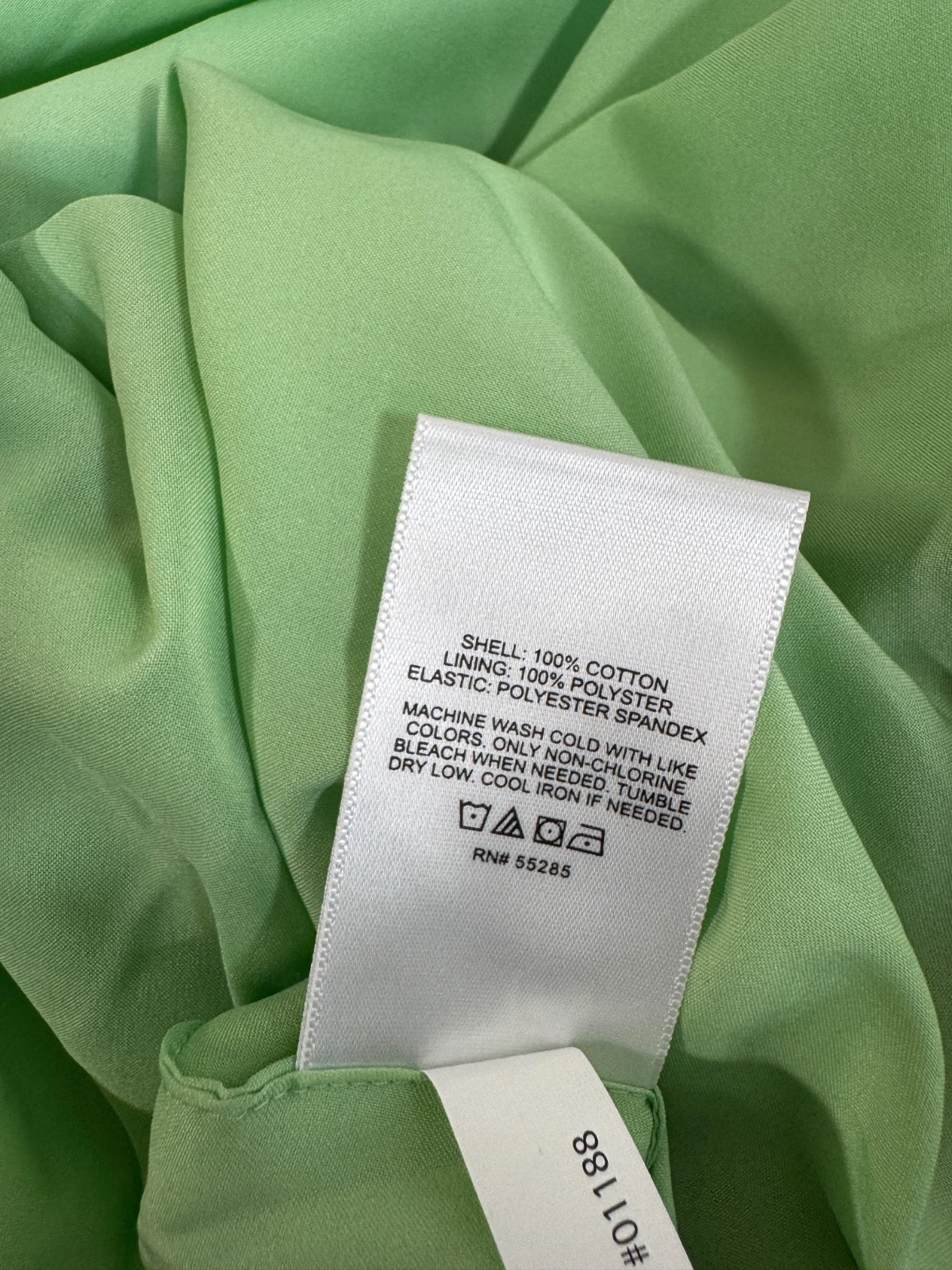 MINT COLORED STRAPLESS DROP WAIST BUBBLE HEM MINI DRESS WITH POCKETS – NWT