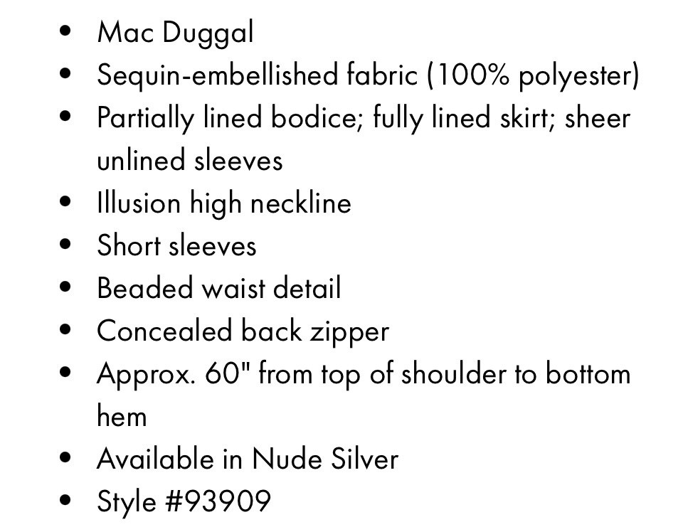 Mac Duggal 93909 Sz 10 Gold Embellished Illusion Neckline Long Gown $698