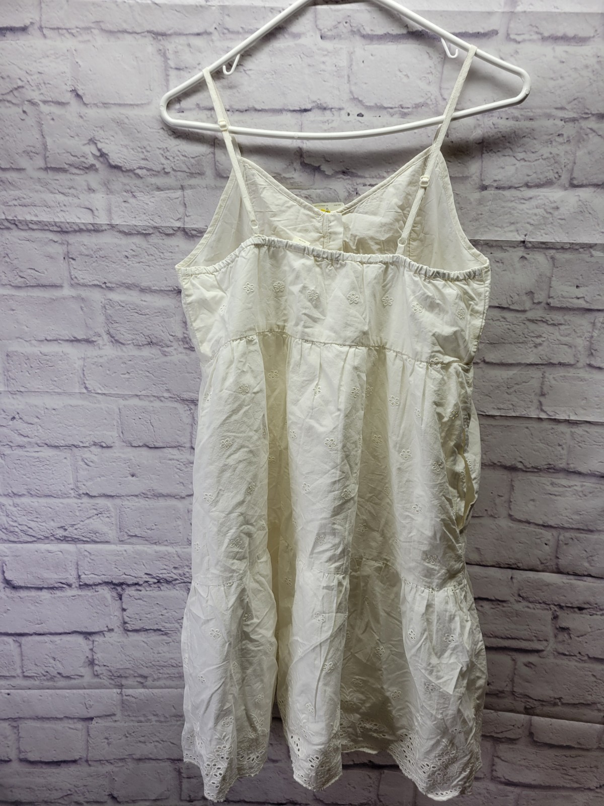 Levi’s Women’s Cora Sleeveless Mini Dress Size S Whisper White