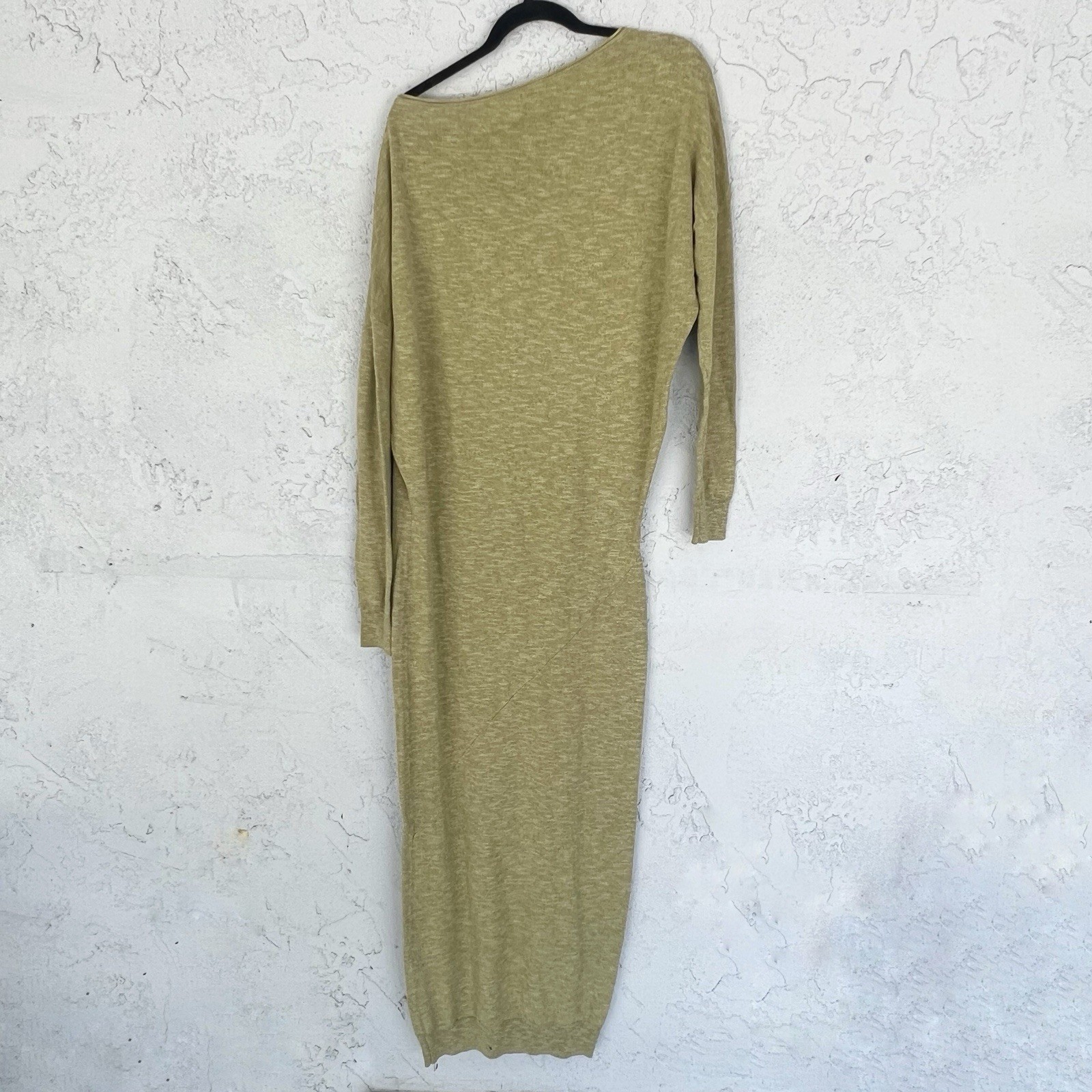 Free People Hollis Asymmetrical Beach Boho Maxi Dress Medium NWT Indie Vacation