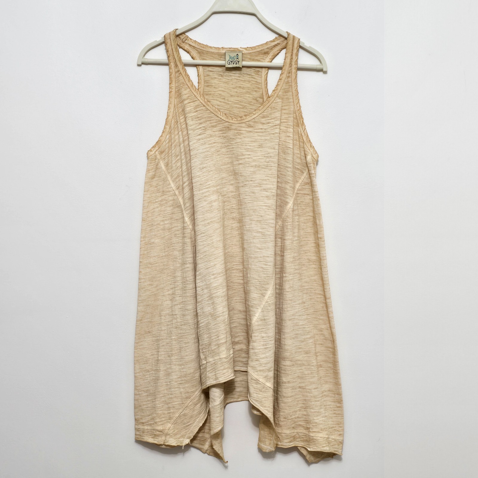 Jaded Gypsy Beyond The Moon Tank Tee Dress Sz L/XL Boho Beach Resort Vacation