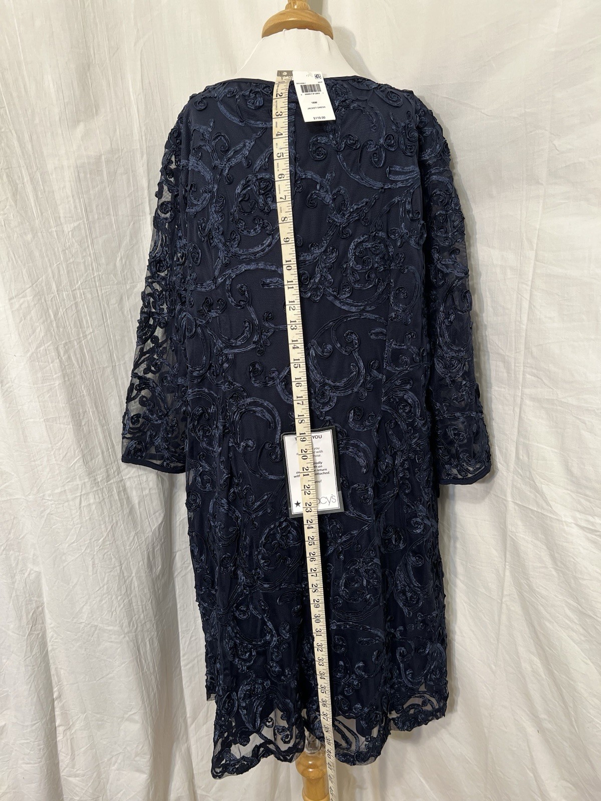 Connected Apparel Women Jacket Dress Size 18W Made In Sri Lanka