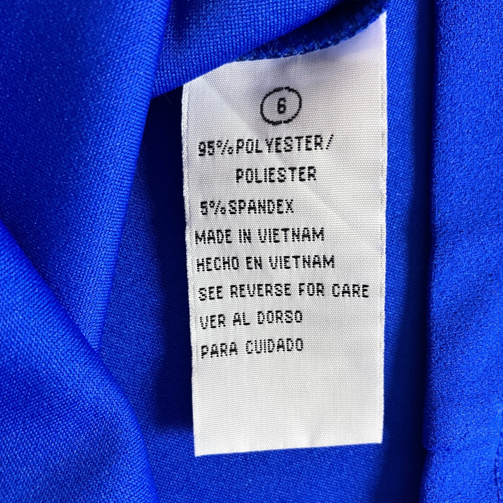 Shelby & Palmer Women’s Sheath Dress Size 6 Vibrant Blue Puff Sleeve Stretch NWT