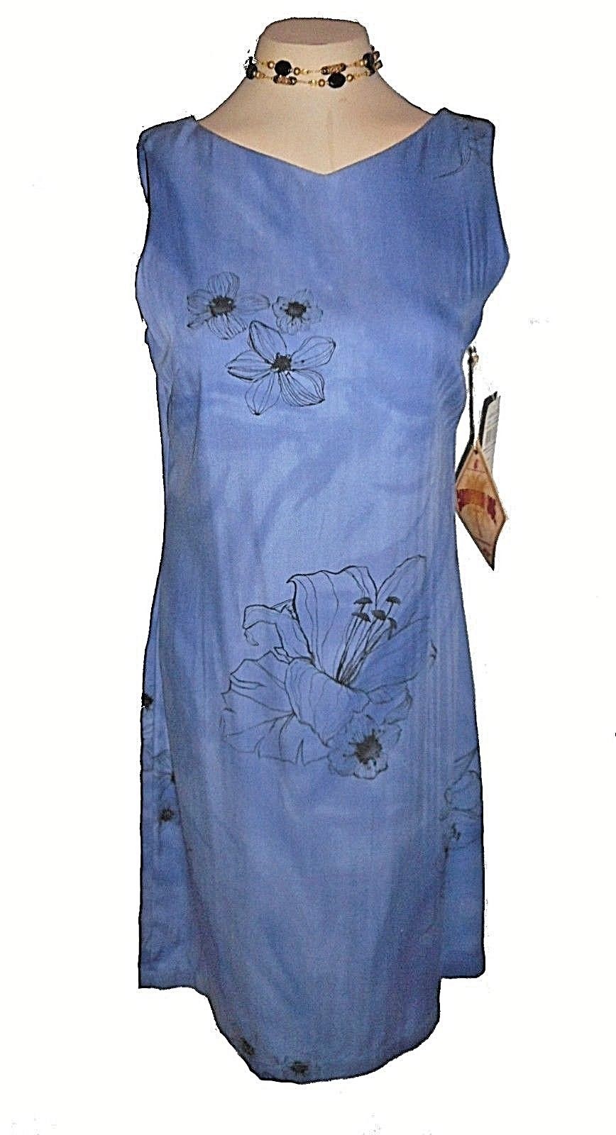 New Dress, Caribbean Joe, Shift Spring-of-Color NWT MSRP-$58.00 M
