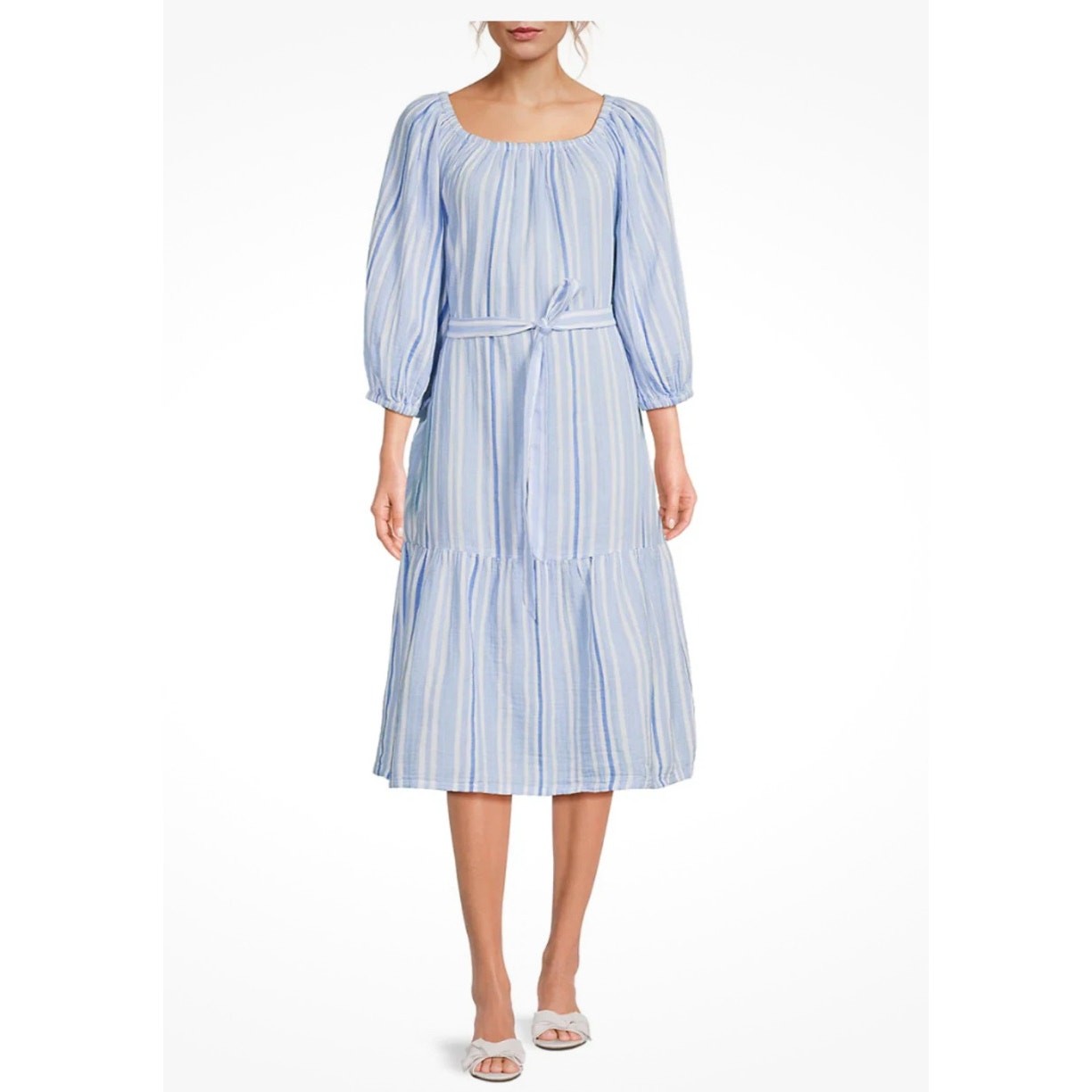 Tommy Bahama Island Gauze™ Villa Solstice Off-the-Shoulder Dress