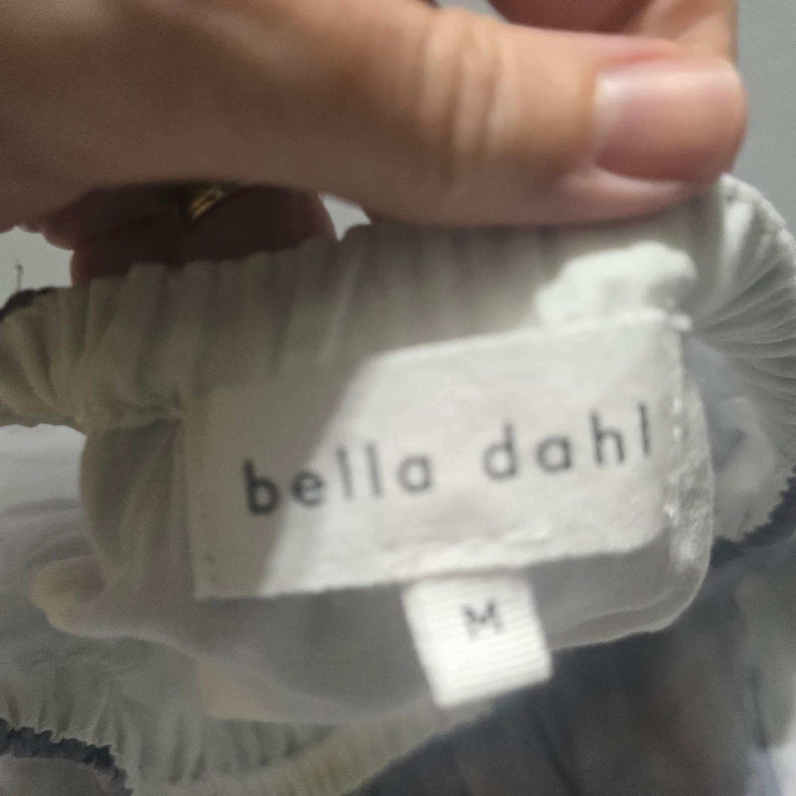 Bella Dahl Ombre Dip Dye Long Sleeve Dress Womens Medium Grey B6659-D28