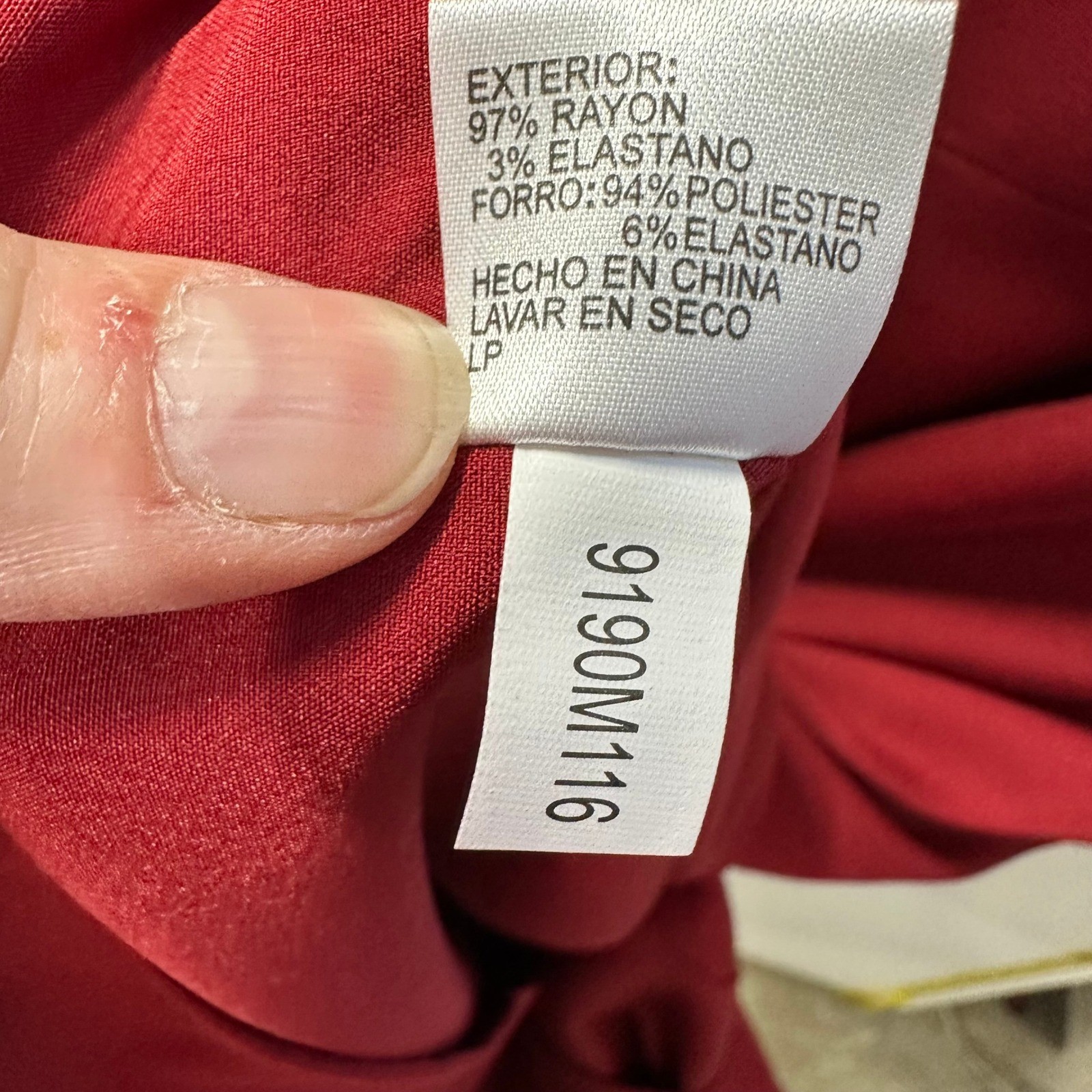 Antonio Melani Womens 14 Isa Dress Cranberry Red Off The Shoulder Old Money Chic