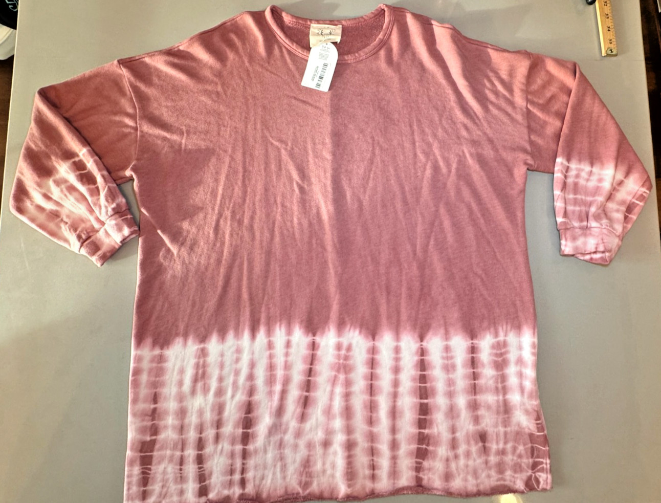 NWT Fantastic Fawn Womens Medium Tie Dye Cozy Tunic