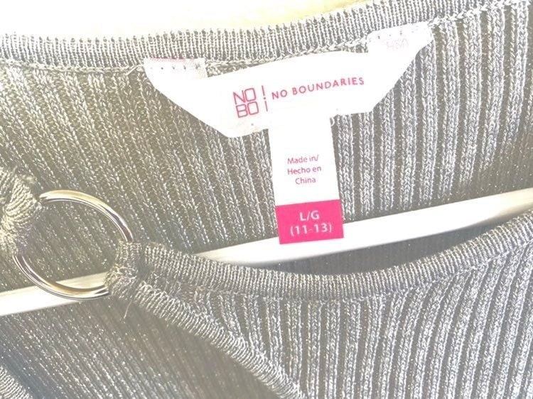 No Bounderies Teardrop Dress – Heather Grey Silver Size L & S