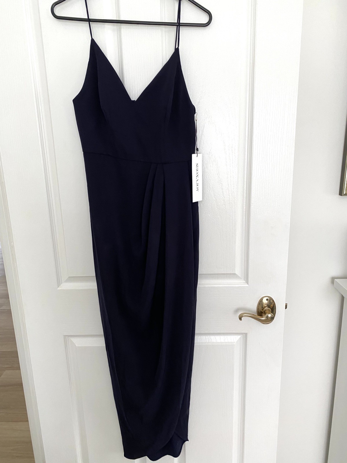 Shona Joy Cocktail Dress, Size 8, Navy, Brand New with Tags, RRP:$280