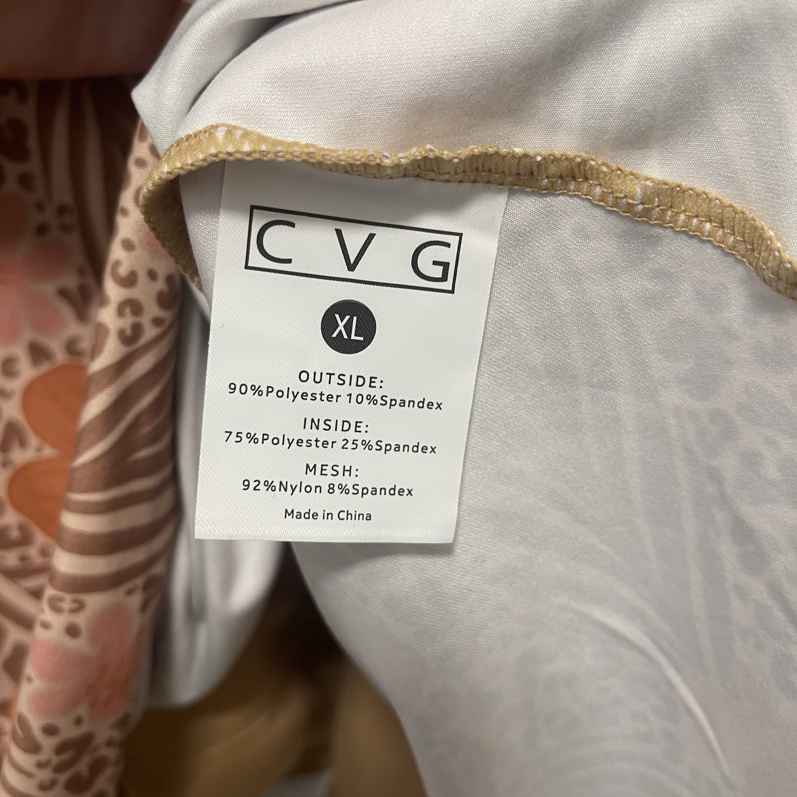 Constantly Varied Gear CVG Sunkissed Half Zip Dress Size XL