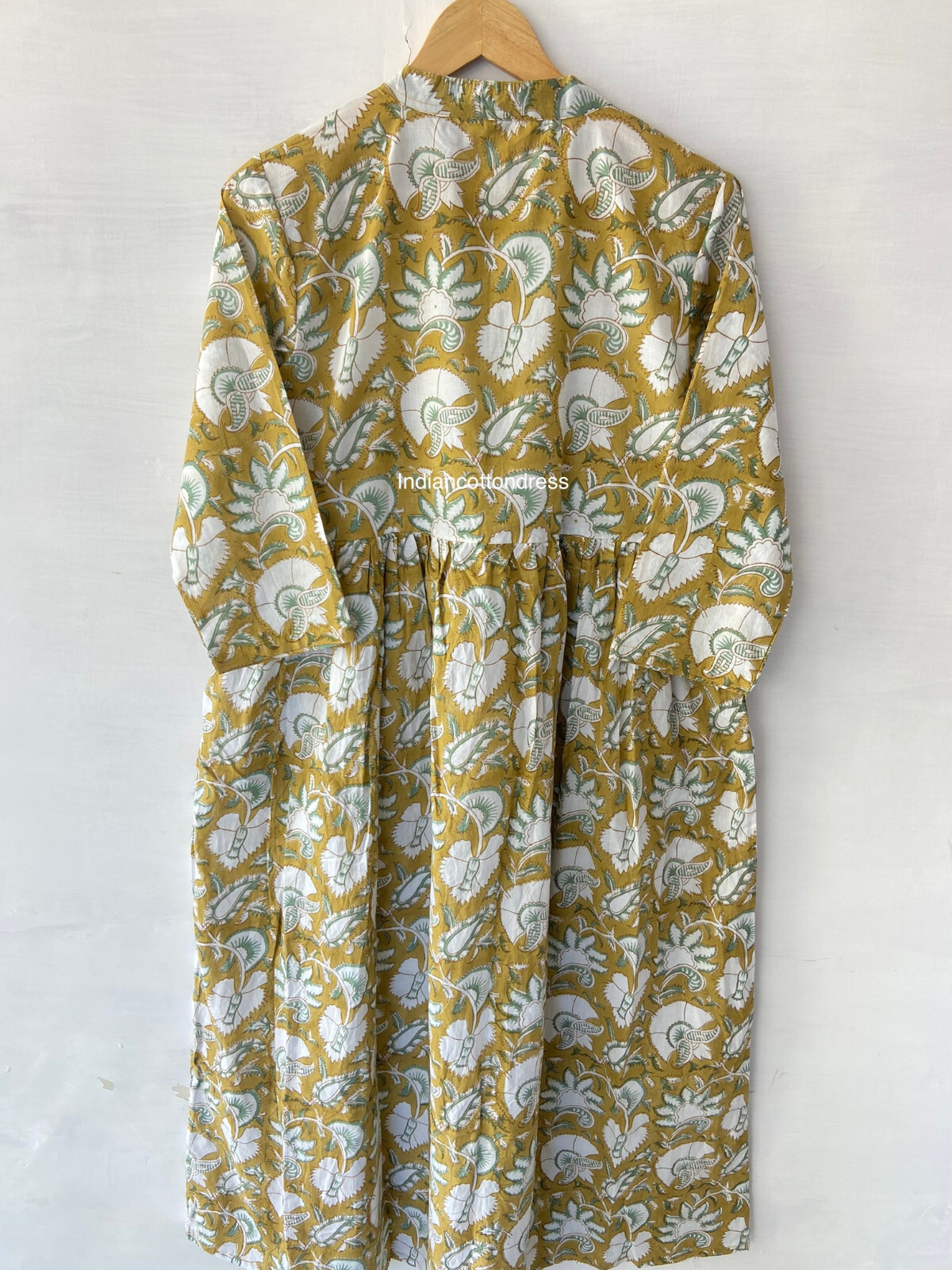 Block Print Cotton Dress Summer Dress Block Print Dress Casual Dress for Women