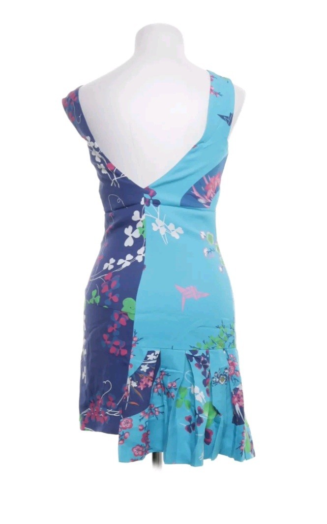 Versace for H&M, Dress, Size: 36, Blue/Multicolor #JWl