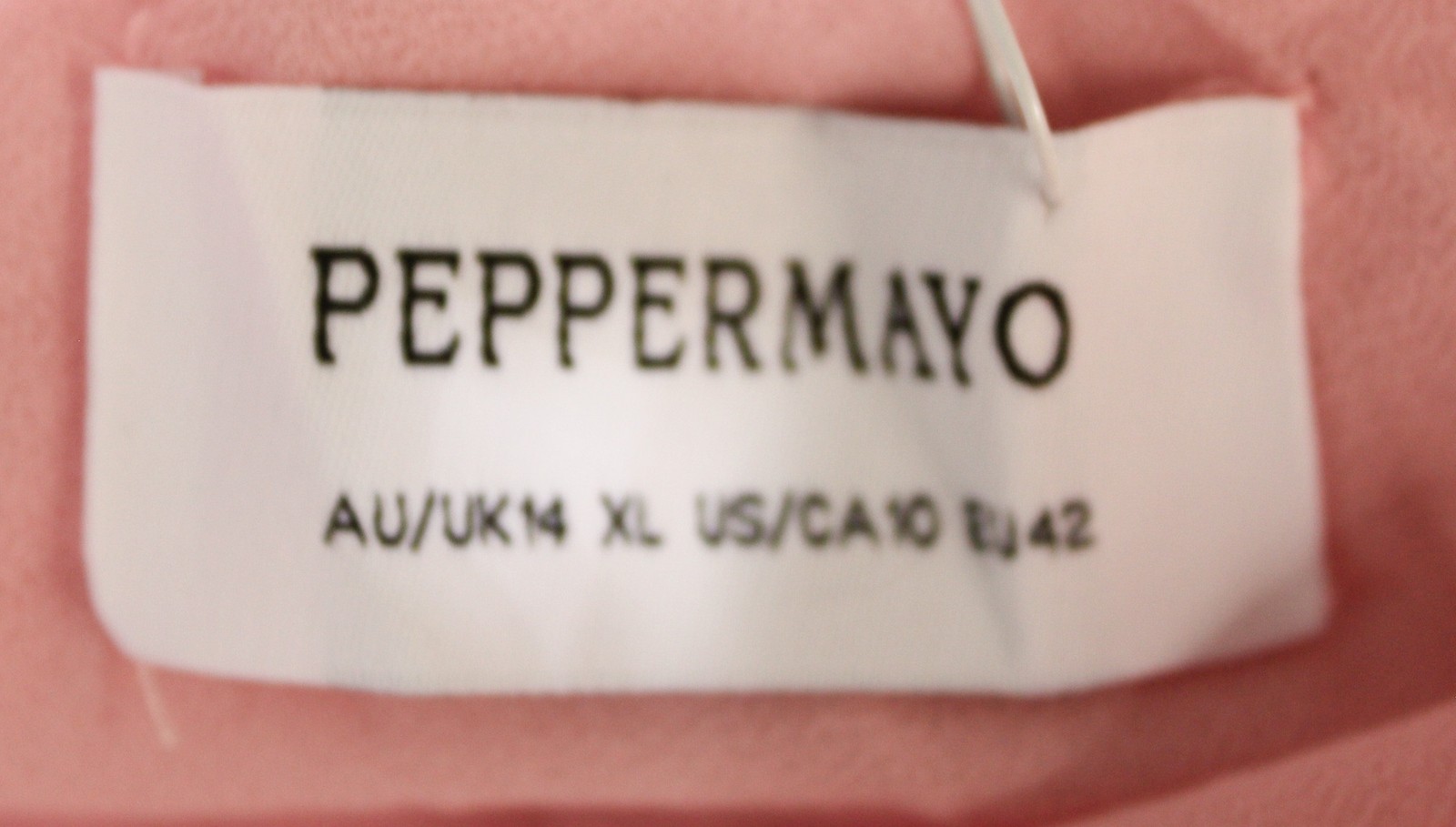 Peppermayo Women’s Julie Beaded Mini Dress MP7 Pink Size US:10 AU:14 NWT
