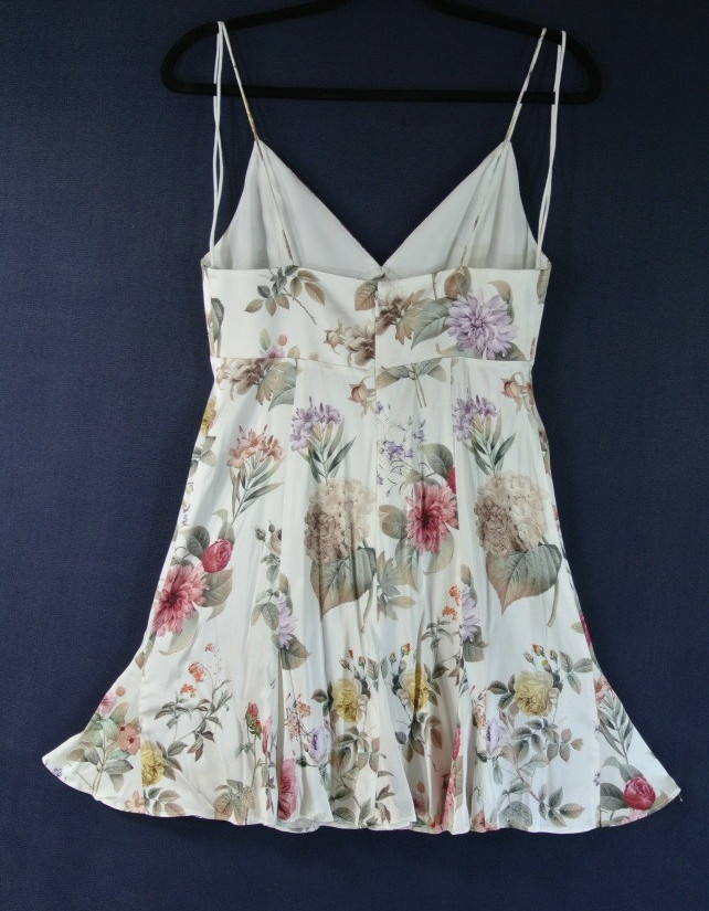 NEW, Alice + Olivia Julietta Slip Mini Dress Multicolor Size 4 #MD2275