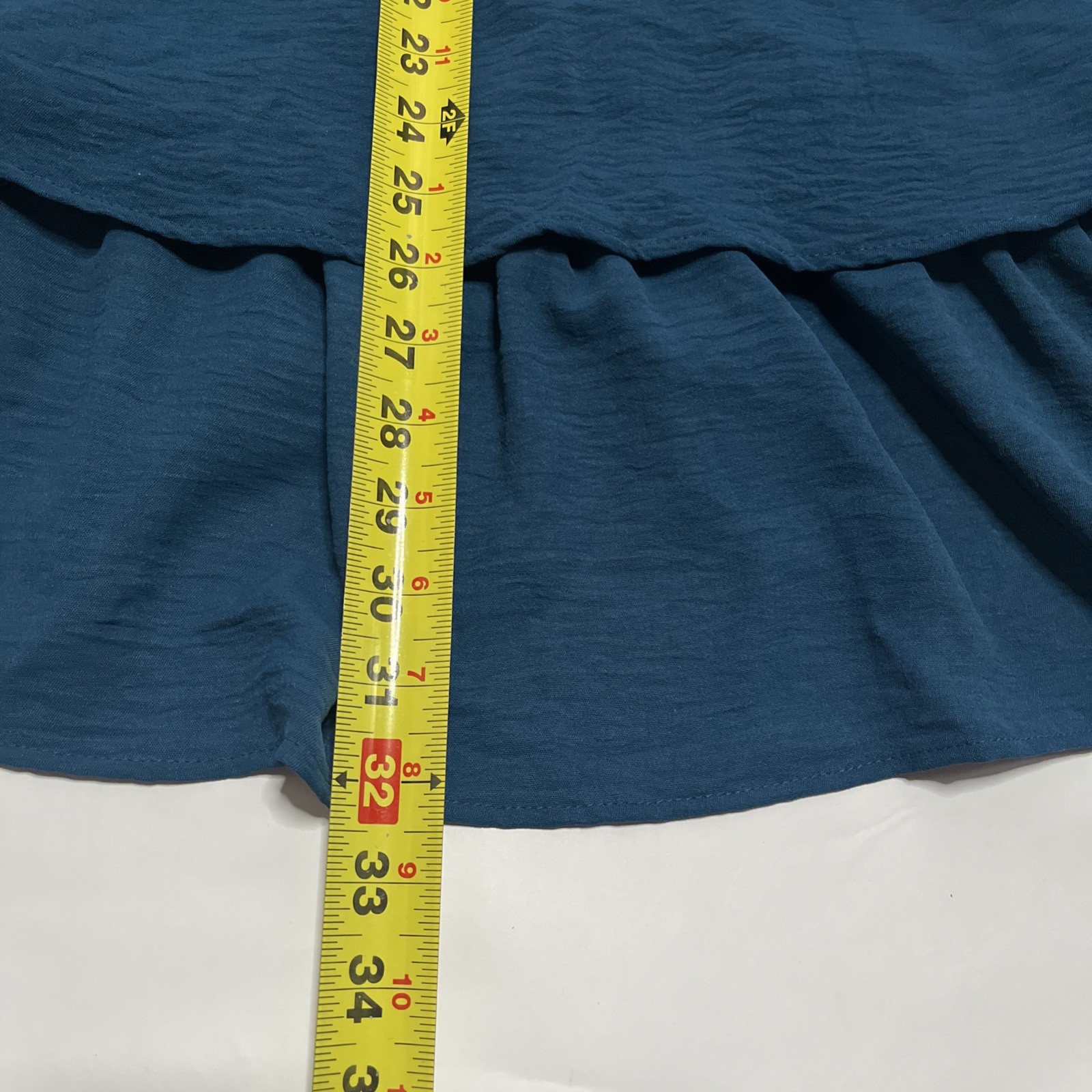 Originality Women’s Boot Barn Exclusive Solid Long Sleeve Mini Dress Teal Size M