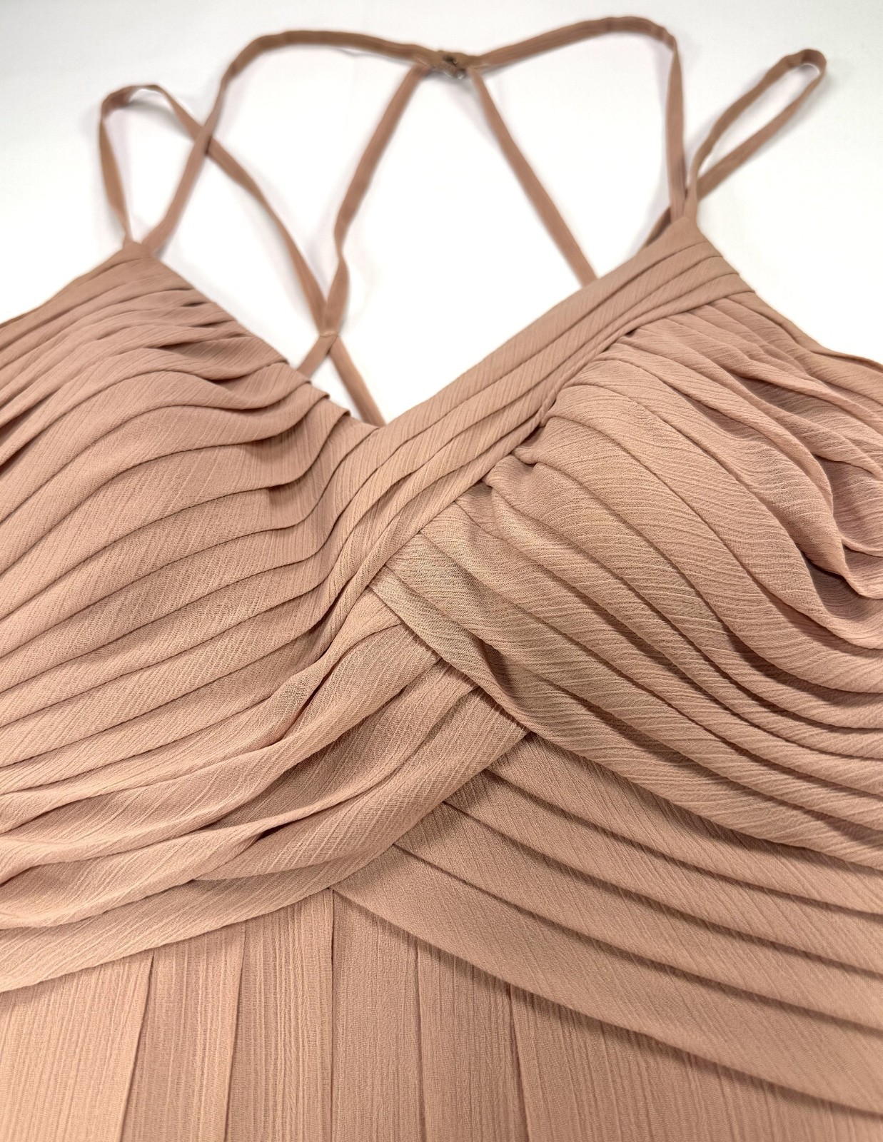 Azazie Soft Pink Dress | A2 | with a pocket | Used Good – Need Small Repair