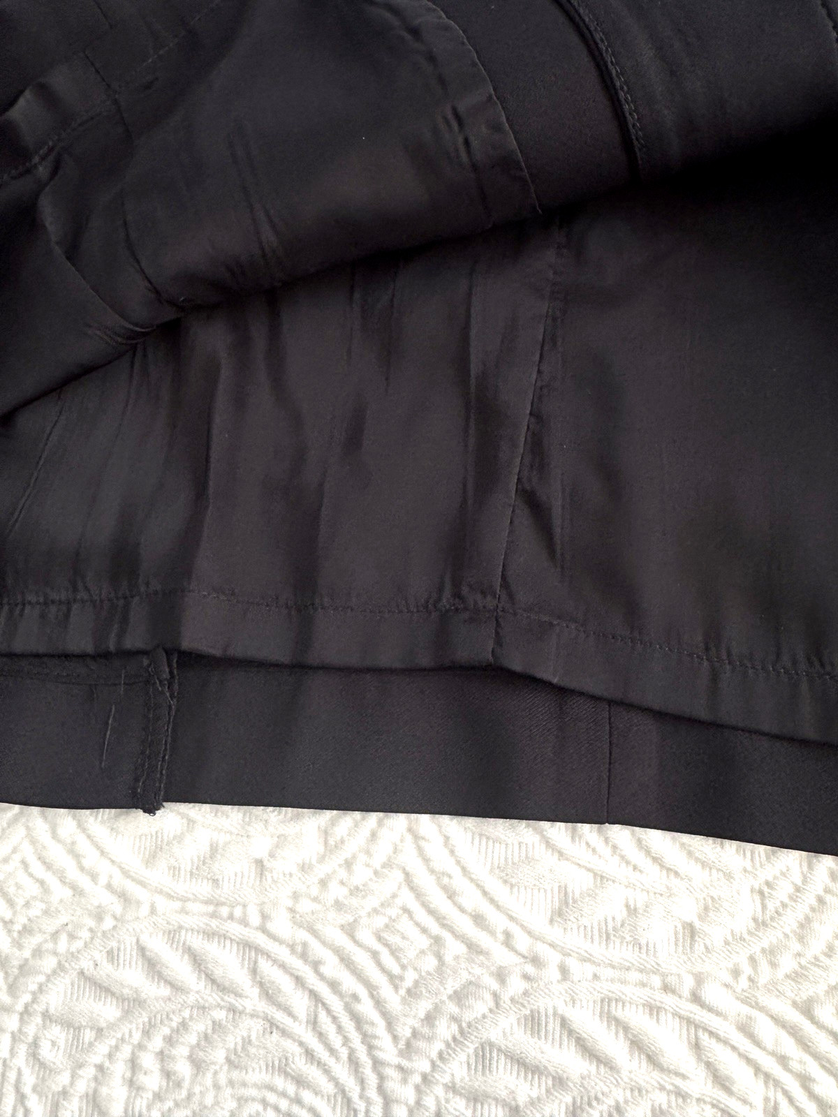 Oobe Polyester Shirt Dress Black Long Sleeve Button Front Buckle Waist M – NWT