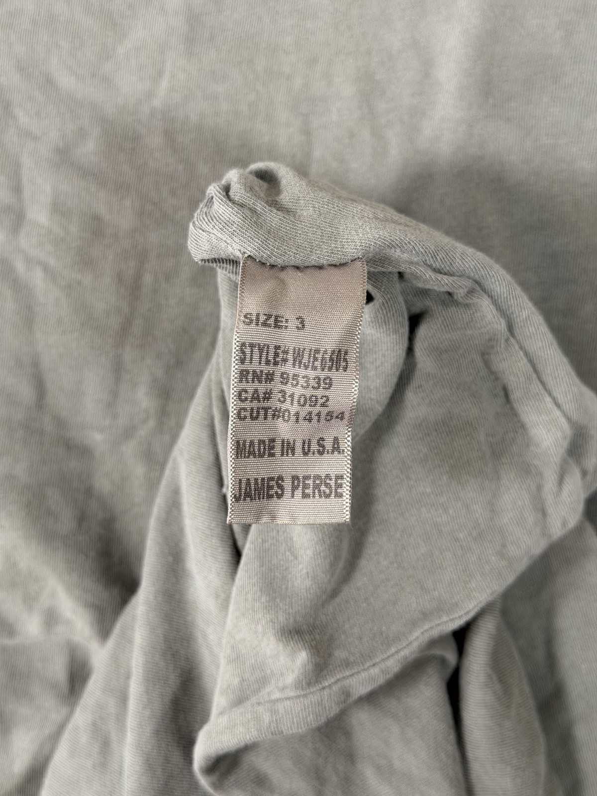 James Perse Twisted Ruched Tank Maxi Dress Womens 3 Large Sage Green Cotton USA