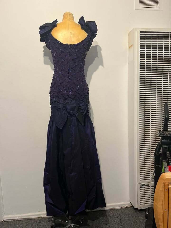 Vintage Flirtations by Alfred Angelo Sequined Mermaid Gown
