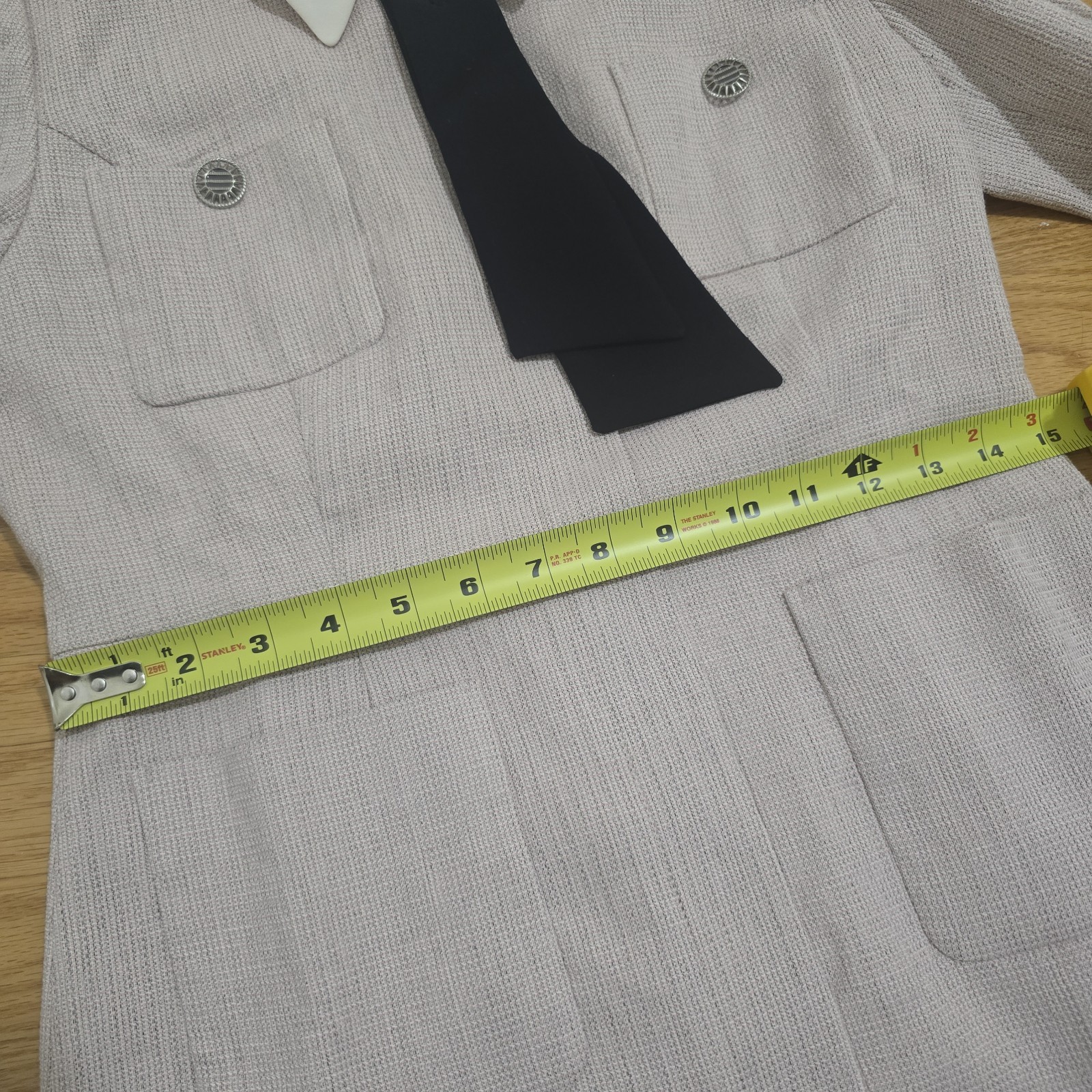 itMICHAA Korean Light Pink Detachable Collar Dress US 8/KR 66 (Waist 30in)