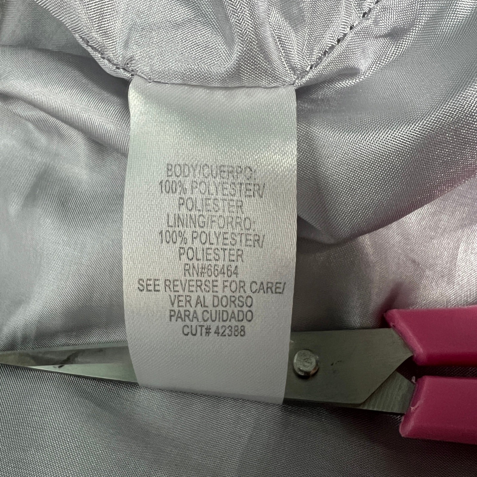 SD Collection Size 6 Silver Gray Pink Floral Print Sheath Party Cocktail Dress