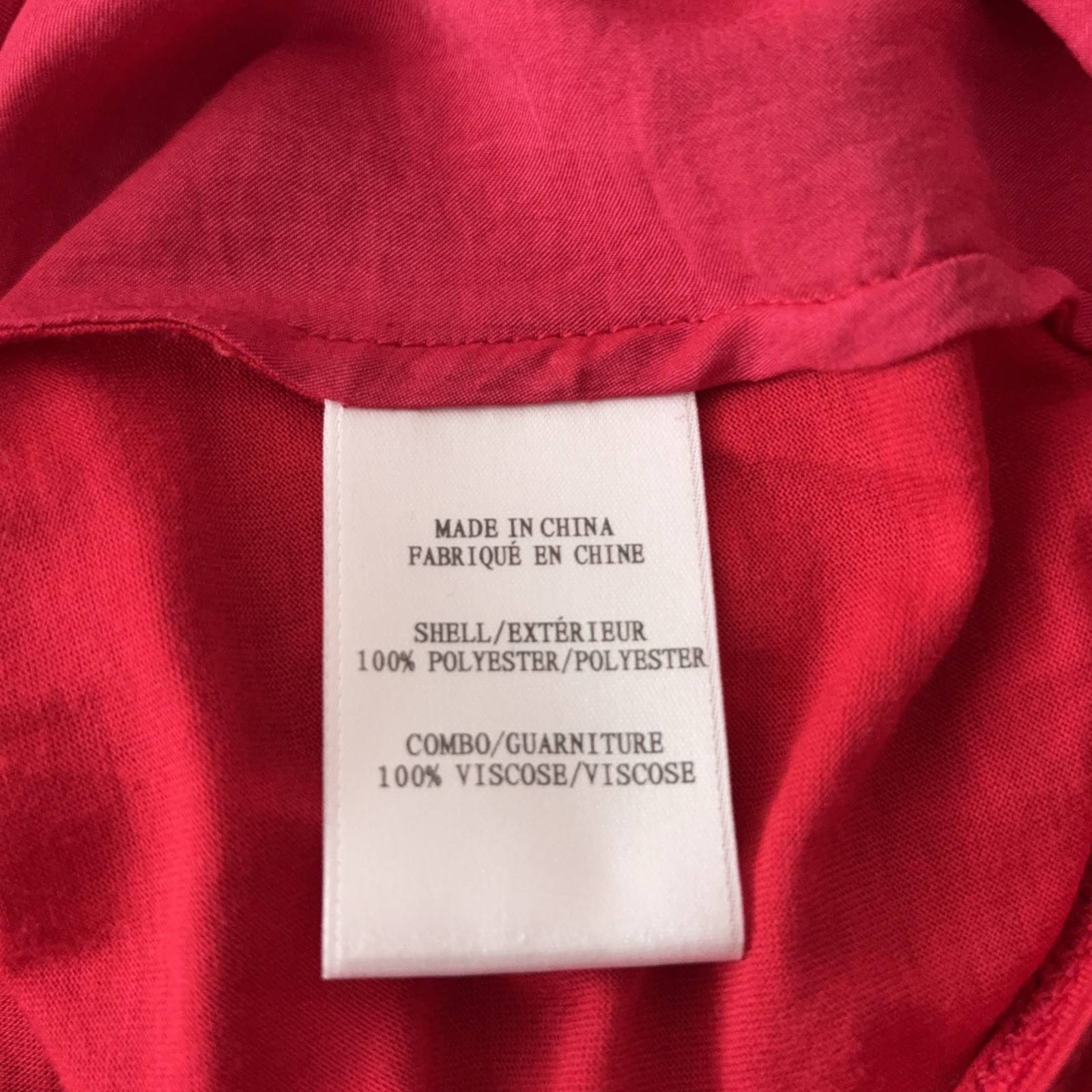 Helmut Lang Asymmetrical Shift Dress Womens Small Red Oversized Modal Knit