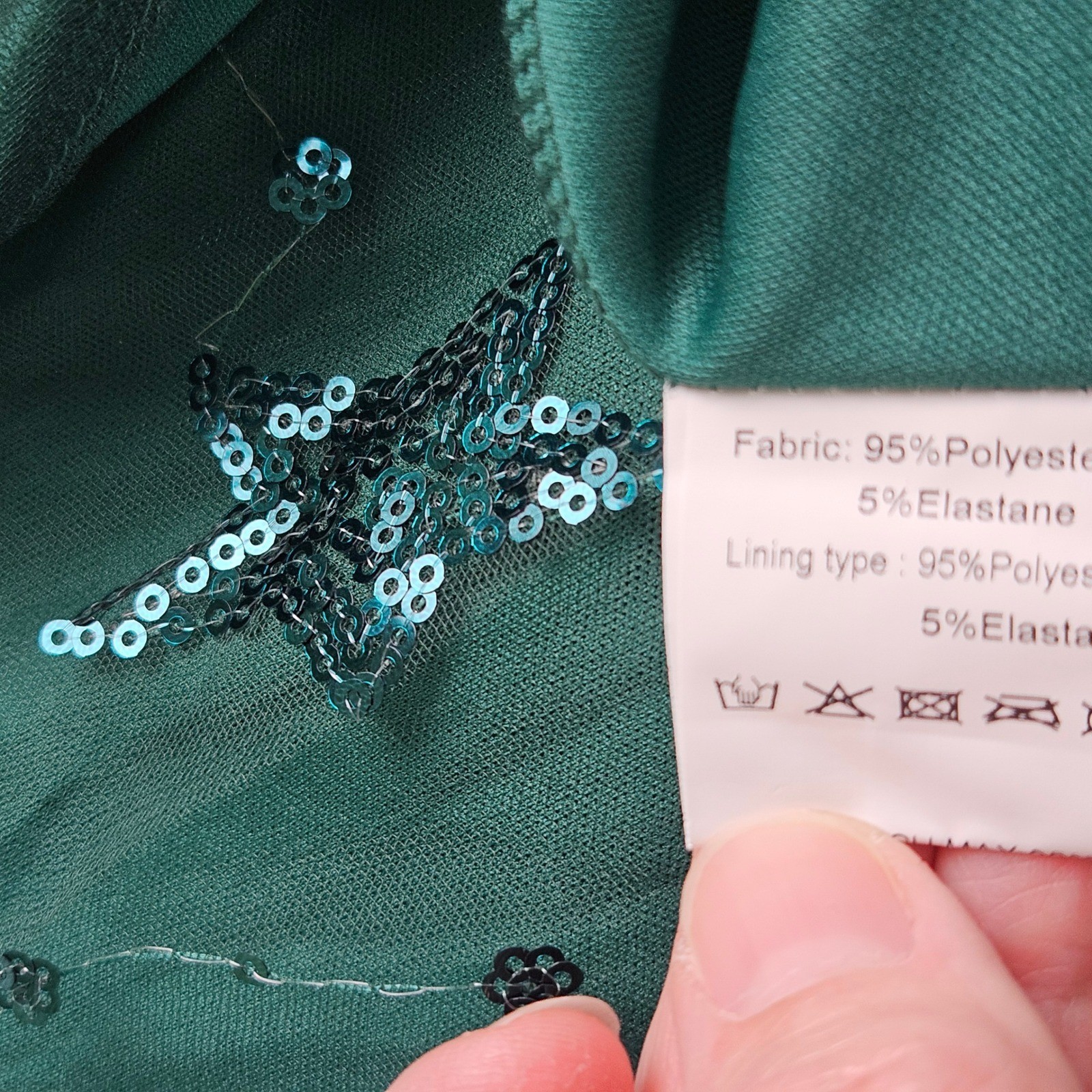 Celestial Green Sequin Star Constellation Whimsigoth Maxi Dress Fairycore Gown