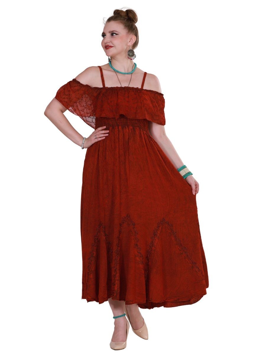 Women’s Off Shoulder Solid Net Layer Spaghetti Straps Party Dress Wholesale Mix