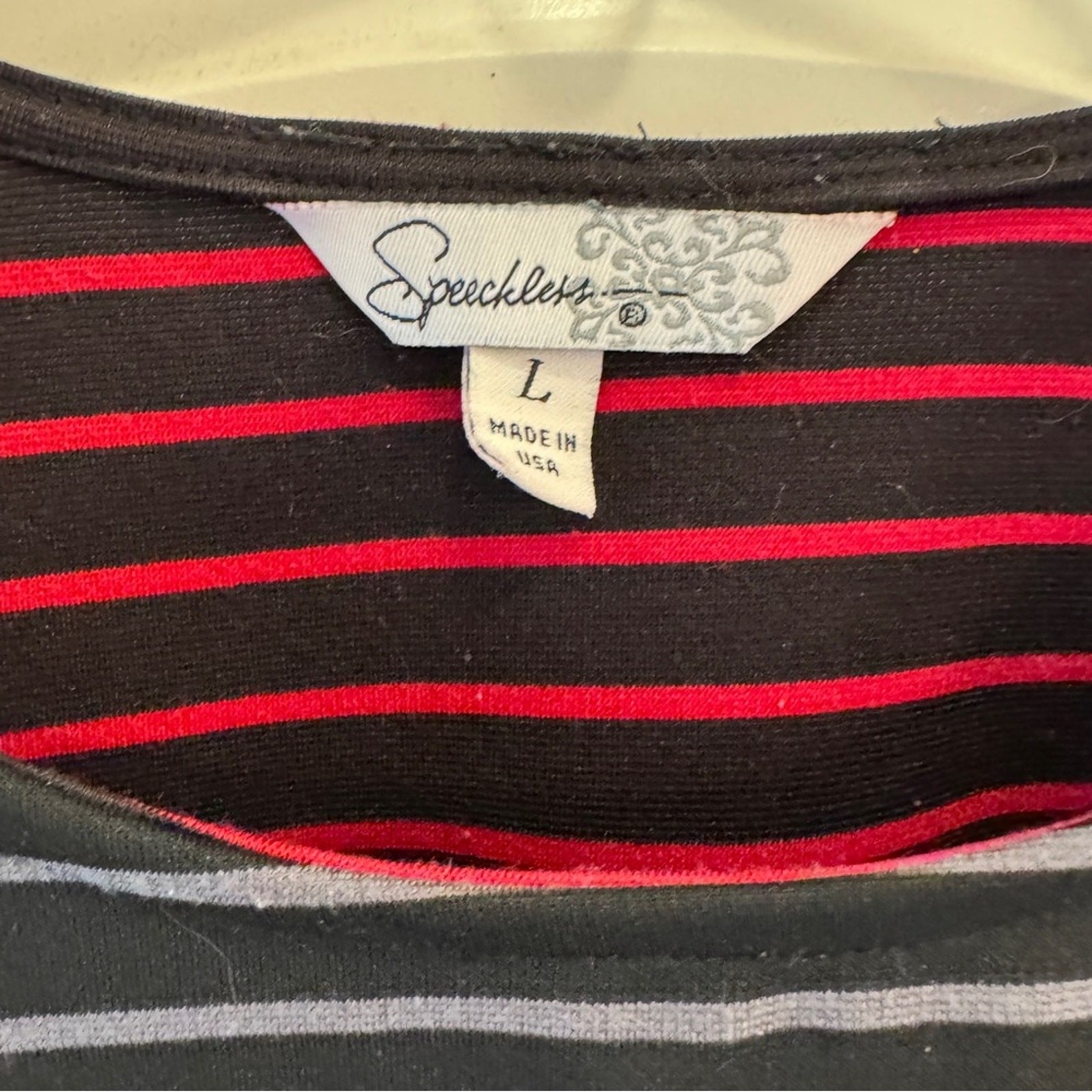 Speechless Striped Colorblock Tunic Dress Size Large