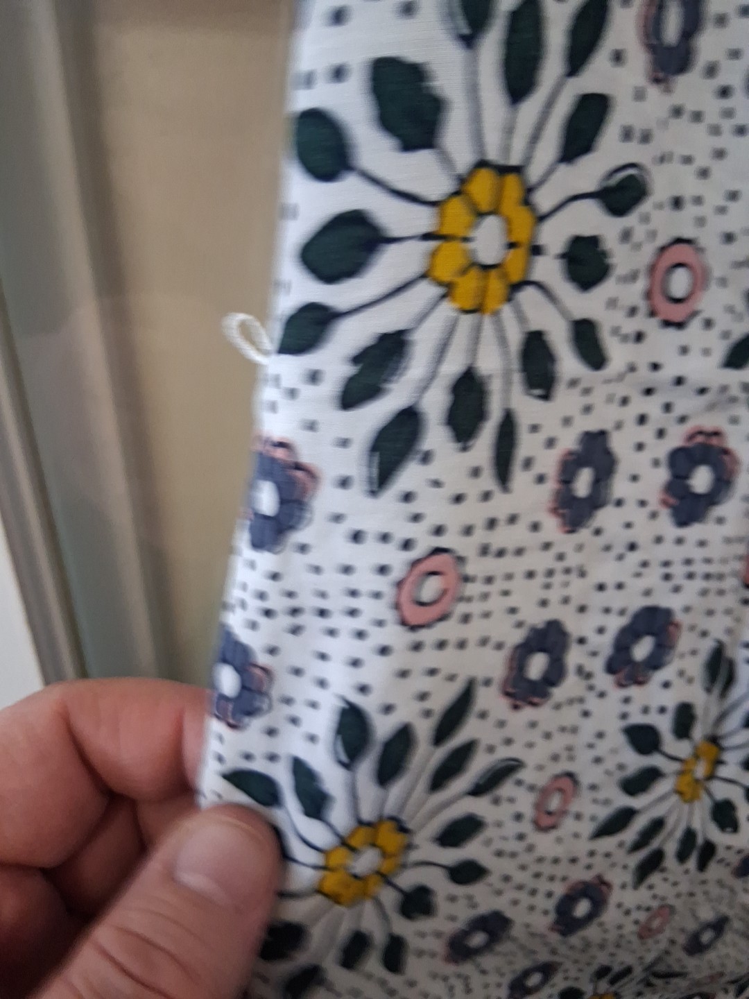Loft Outlet Sz S White Floral Button Up Full Length Sundress See Pics L1
