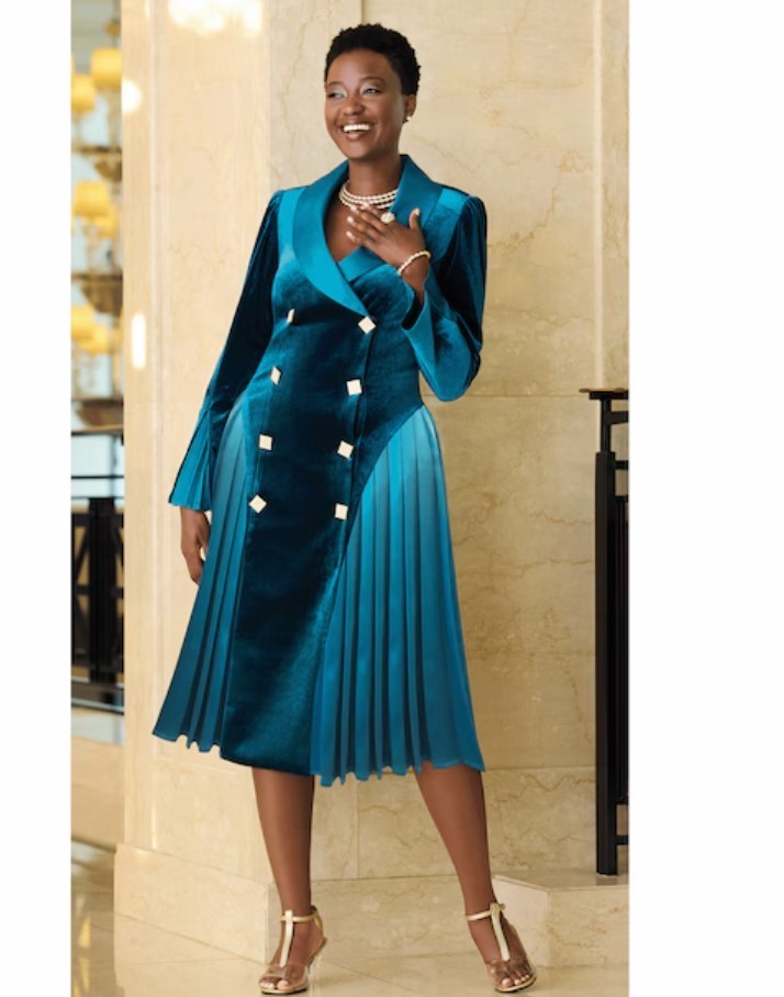 Size 14 Ashro Merigold Formal Wedding Church Party Claudine Pleated Velvet Dress