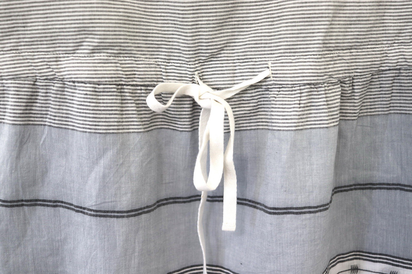 Caslon Sleeveless Midi Drawstring Dress, Pockets,Lined, Cotton, coastal, Beach