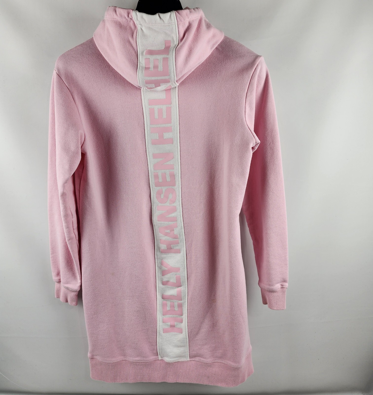 Helly Hansen Dress Womens Large Pink Double Layer Active Hoodie Dress HH Logo