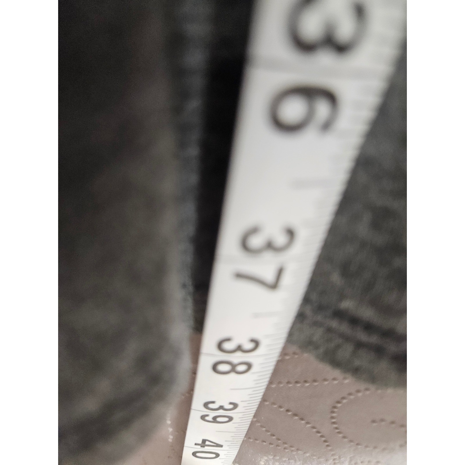 N Touch Womens Heather Grey Side Button Knit Midi Dress 3/4 Sleeve Size M 6379