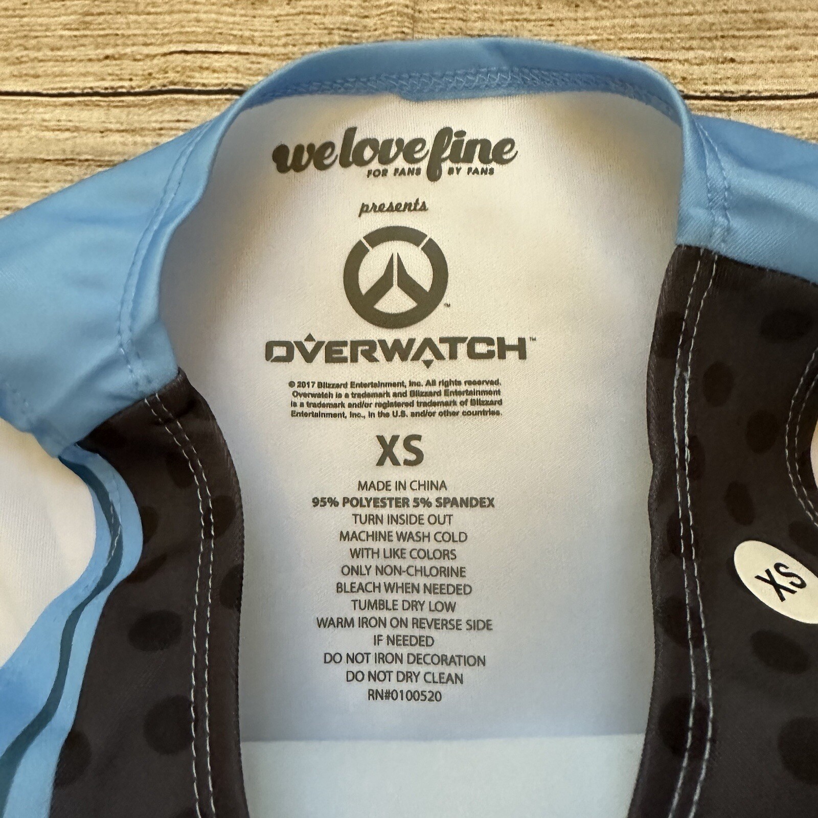 Overwatch We Love Fine Symmetra Character Skater dress size XS POCKETS