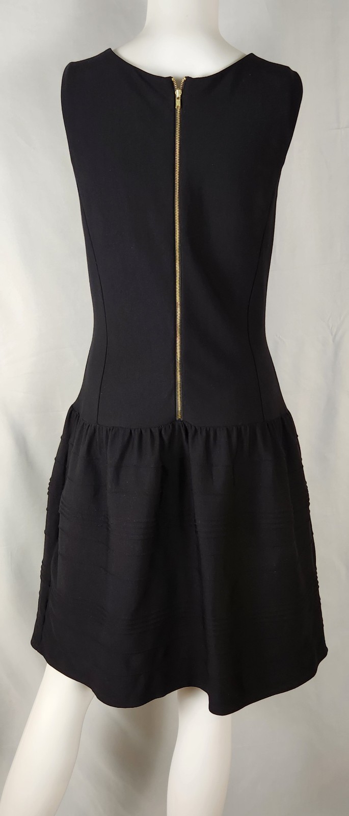 VTG Worthington Drop Waist Quiet-luxury/Old-Money/Minimalist Black Dress L