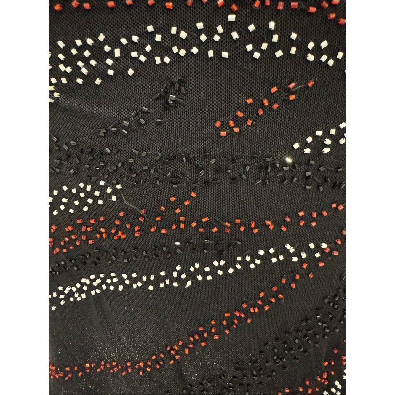 Black intricately hand beaded Sequin Mesh Maxi Dress with Double Straps stretch