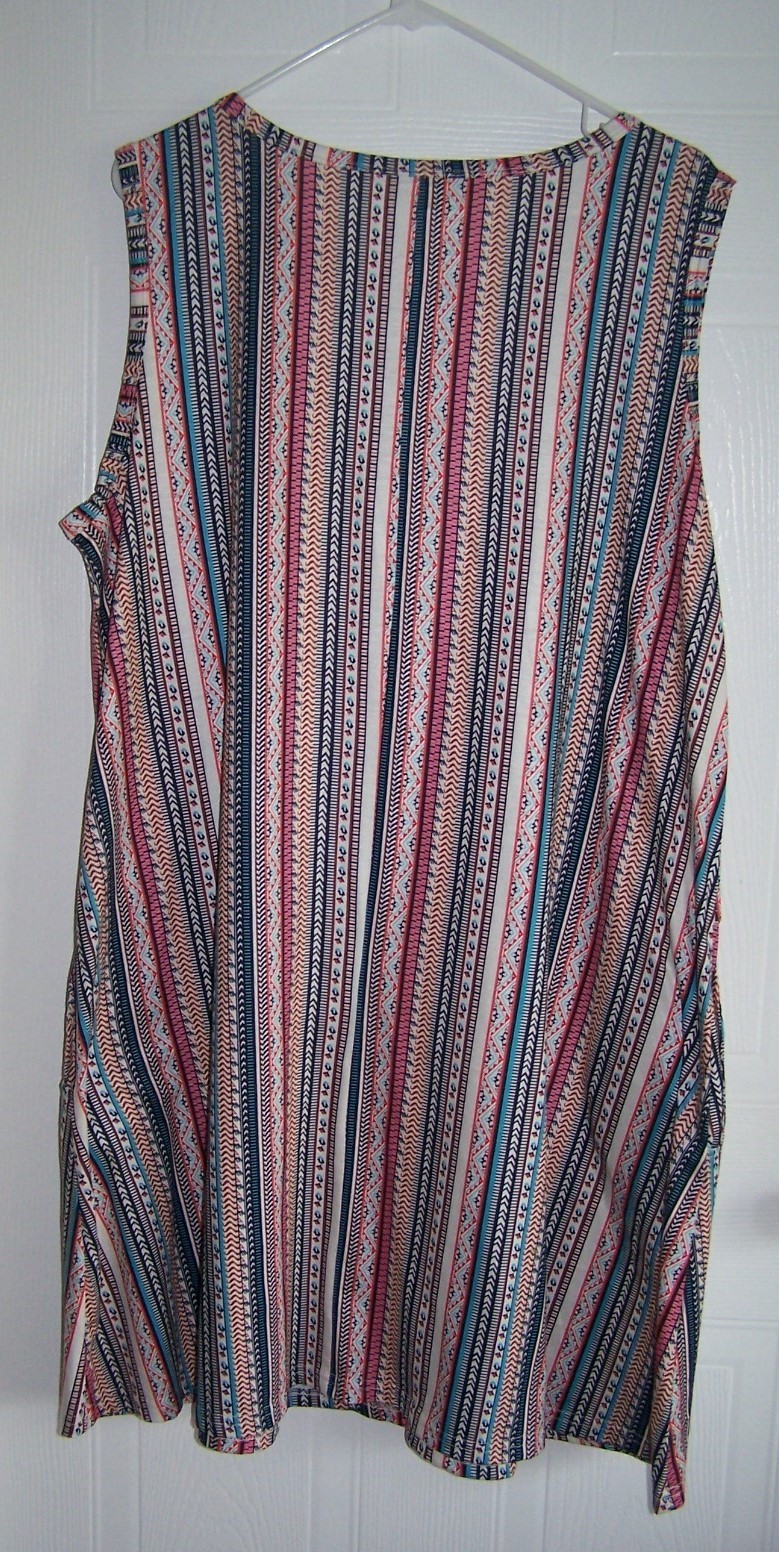 Unbranded Sleeveless Multicolor Dress Size 2XL