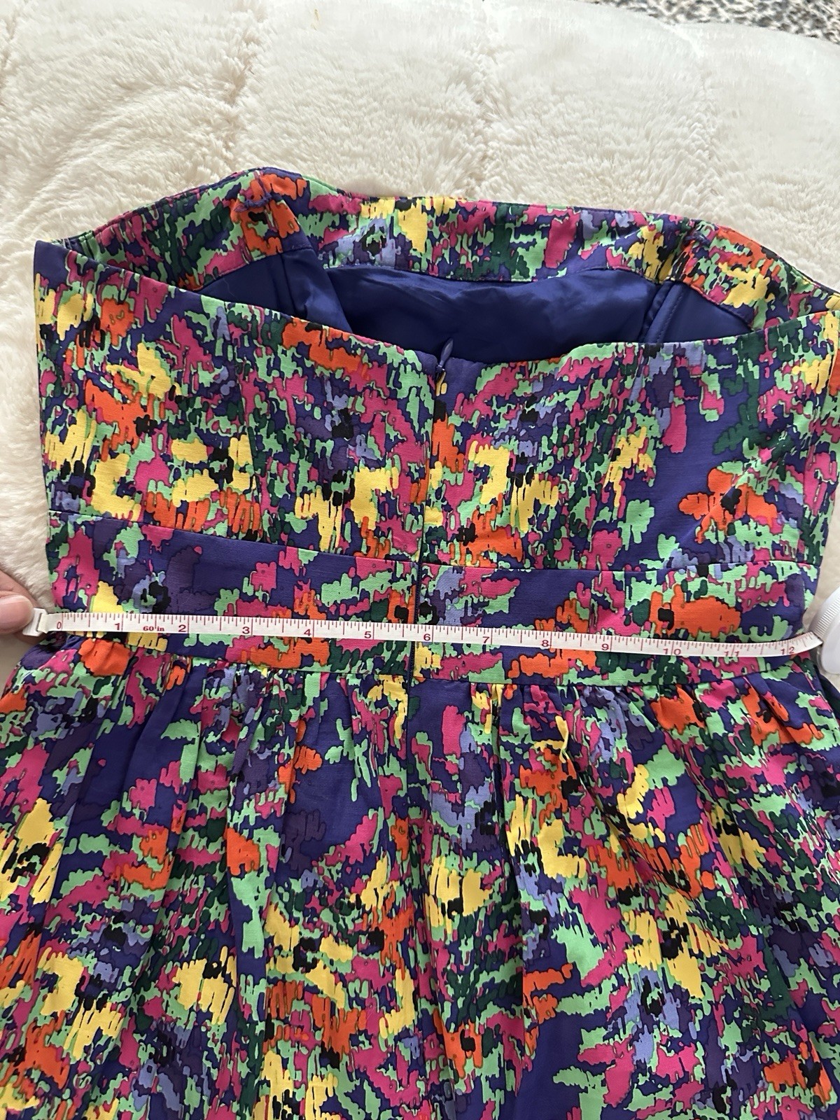Shoshanna Multi Color Print Dress Size 2