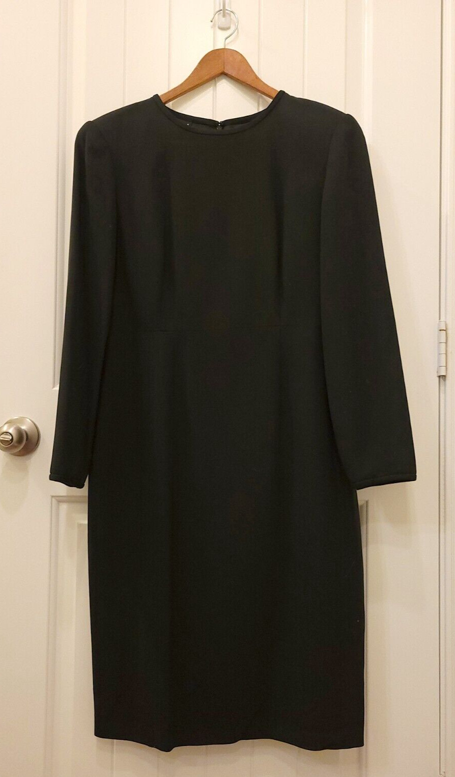 EPISODE Black Dresses casual party Business Size 10 silk wood Vintage