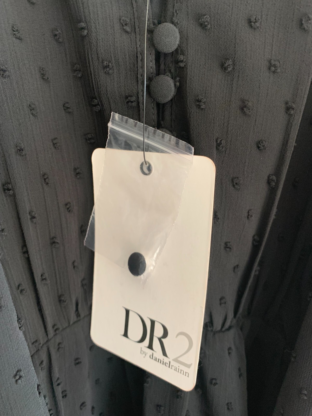 DR2 by danielrainn Women’s Short Black Mini Dress Size Small New With Tags