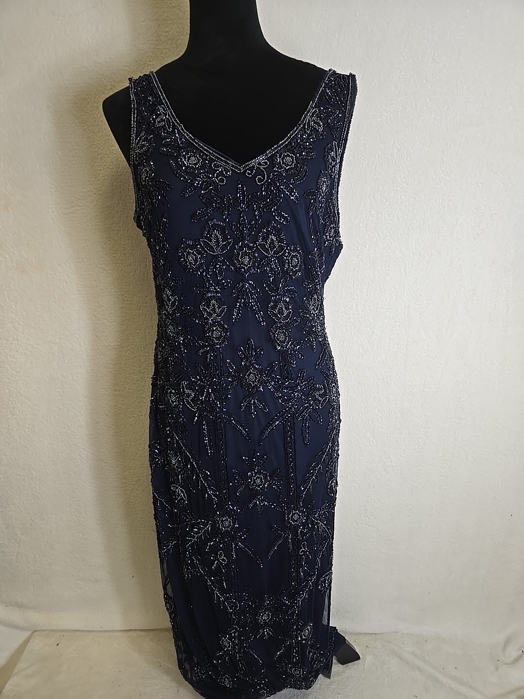 Pisarro Nights Navy Gown- Size 12