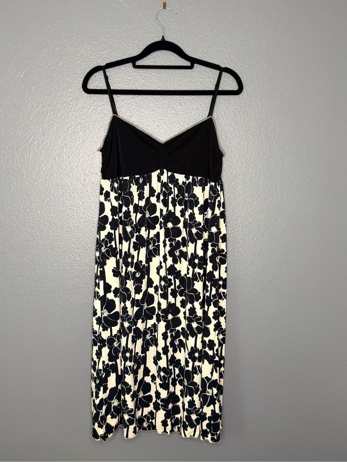 Max Studio Y2K 90’s Babydoll Midi Dress Size Medium