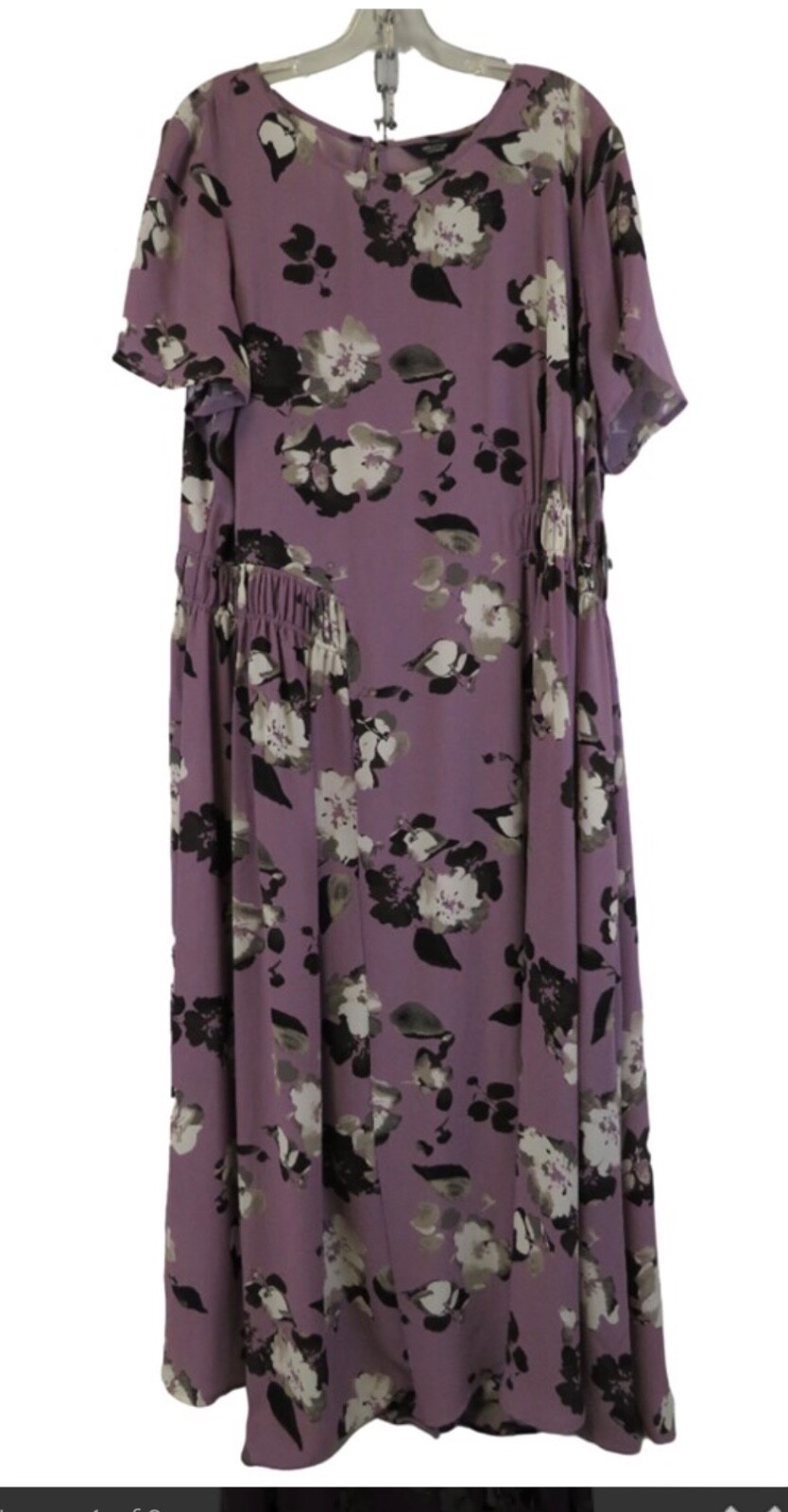 Brand: Simply Vera By Vera Wang Model: Dress See pictures Colorway: Purple Flowe