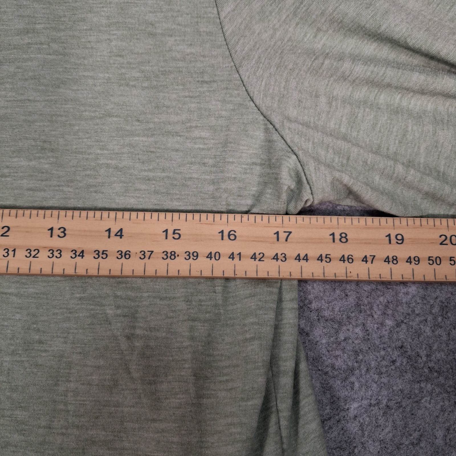Dokotoo Button Front Dress Womens Large Green Tiered Long Sleeve Babydoll Knit